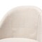 Baxton Studio Carra Beige Upholstered Walnut-Finished Wood Swivel Counter Stool, PK2 157-9653 - alternate 7